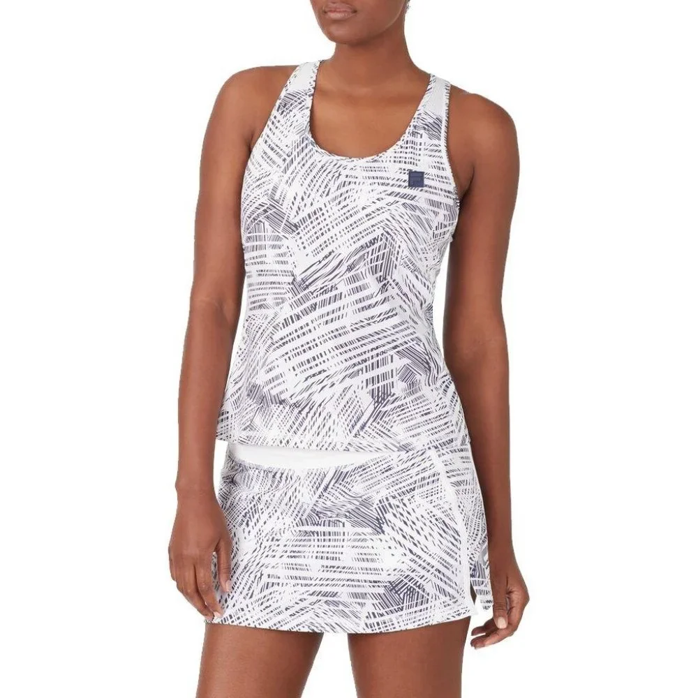 NWT FILA Women's Foul Line Racerback Tennis Tank Top - Picture 1 of 3